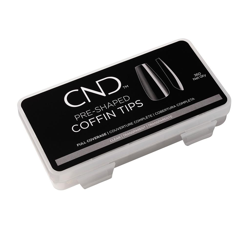 CND TIPS Coffin- 360 unidades - Ítem