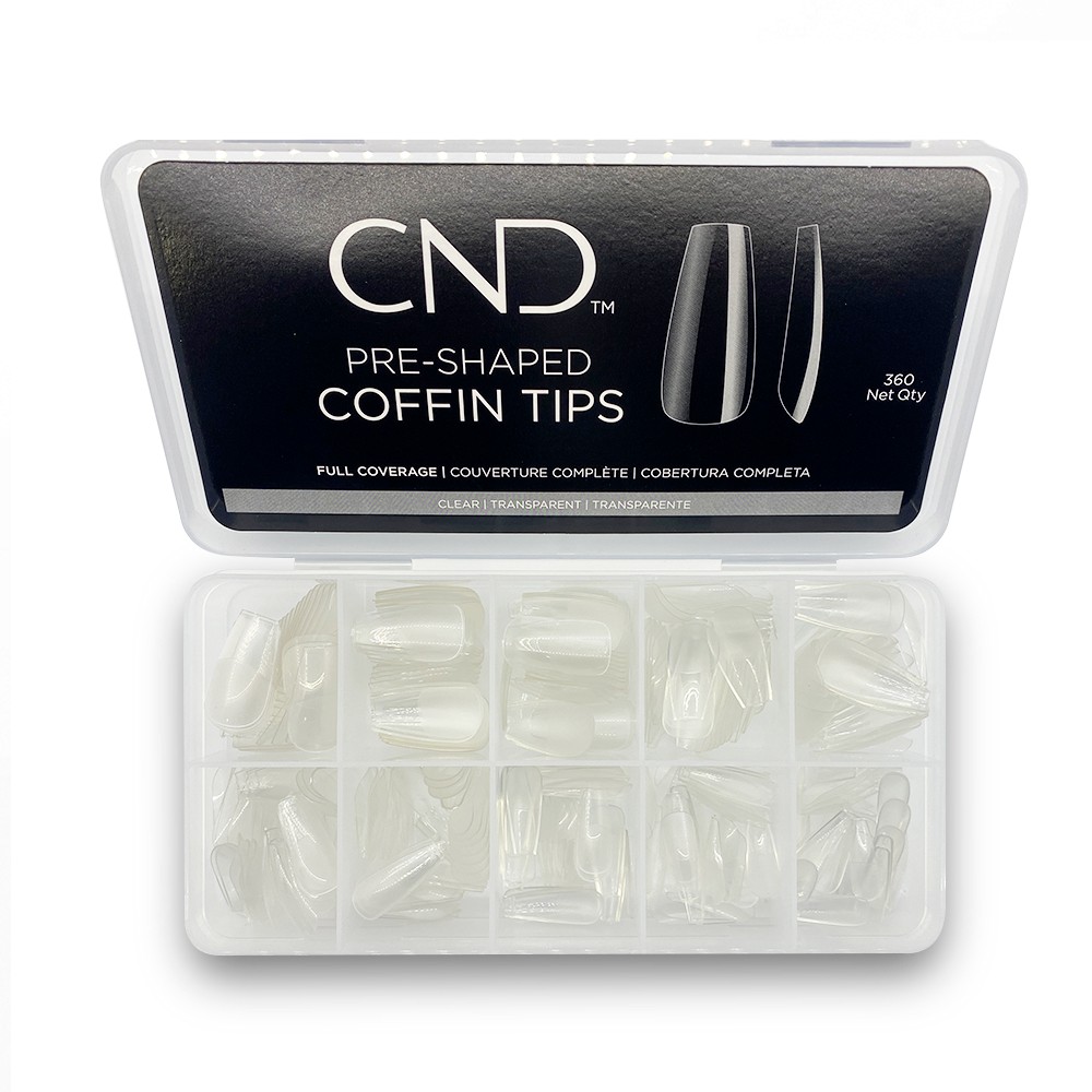 CND TIPS Coffin- 360 unidades - Ítem1