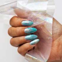 352-Clearly Oil Slick Nail Foil - Ítem1