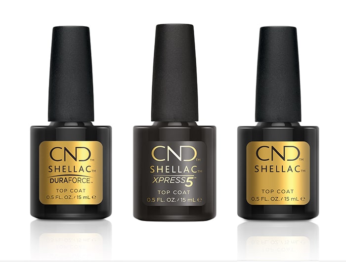 UN SHELLAC TOP COAT PARA CADA MUJER